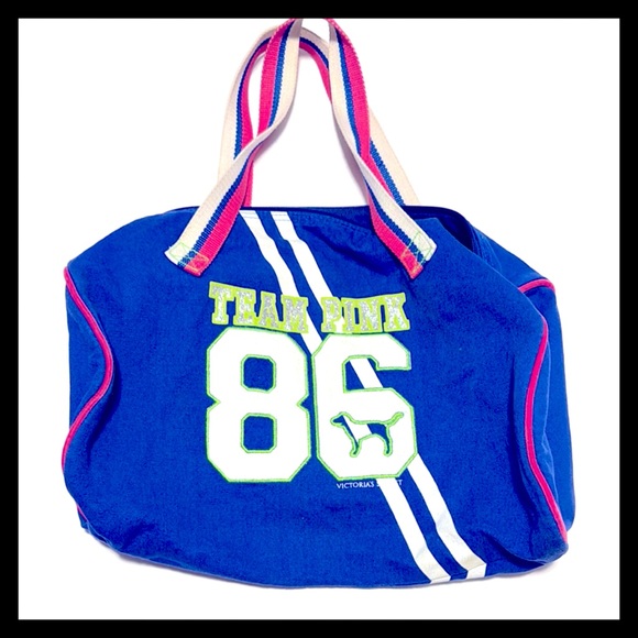 💕ⓅⒾⓃⓀ ⓋⓈ SUPER RARE✨HTF✨VINTAGE LIFEGUARD Duffle Bag✨LIKE NEW💕 - Picture 1 of 10